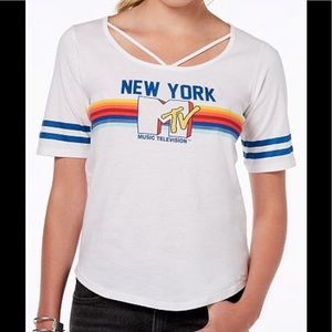 80’s inspired retro MTV shirt size Medium